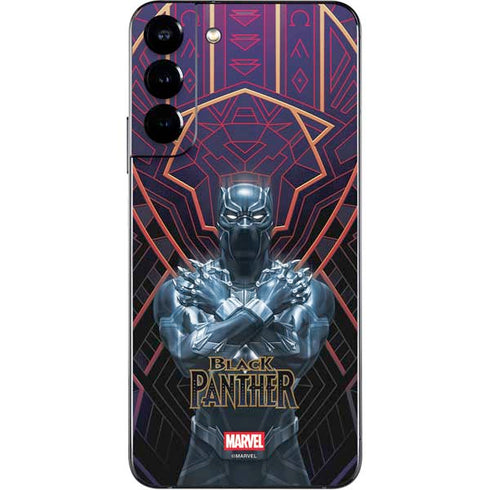 Marvel Black Panther Wakanda Salute Galaxy S22 Plus Skin